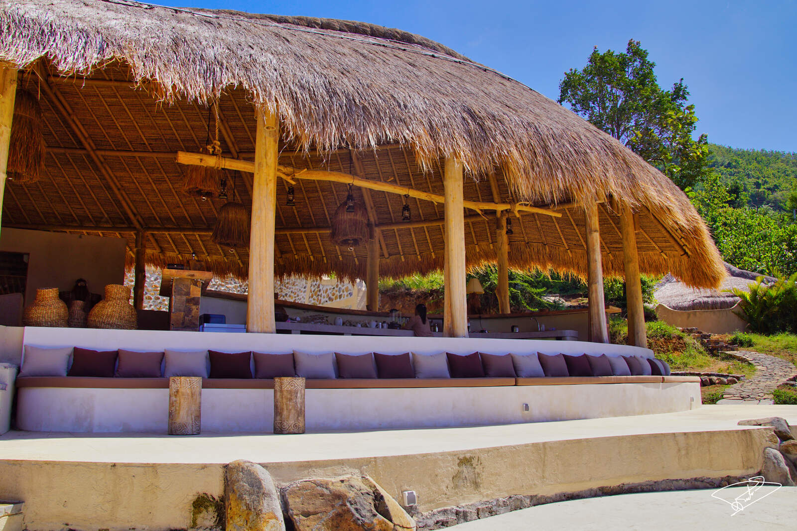 Asmat, Restaurant, Amed, Bali.