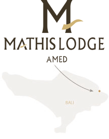 Mathis Lodge location on a map of Bali.