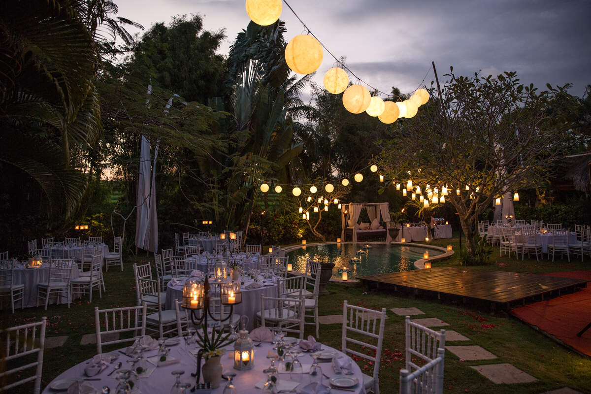 Mathis Collection, mariage à Bali.