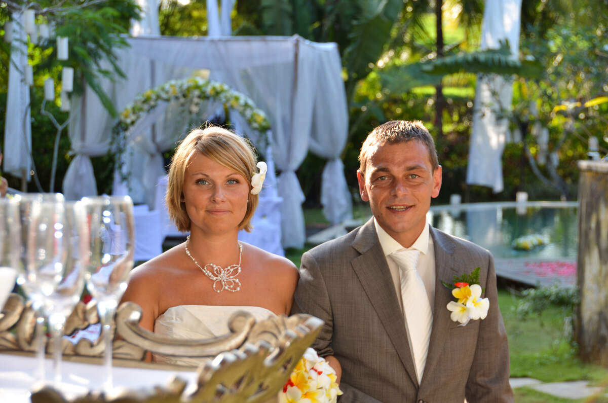 Mathis Collection, mariage à Bali.