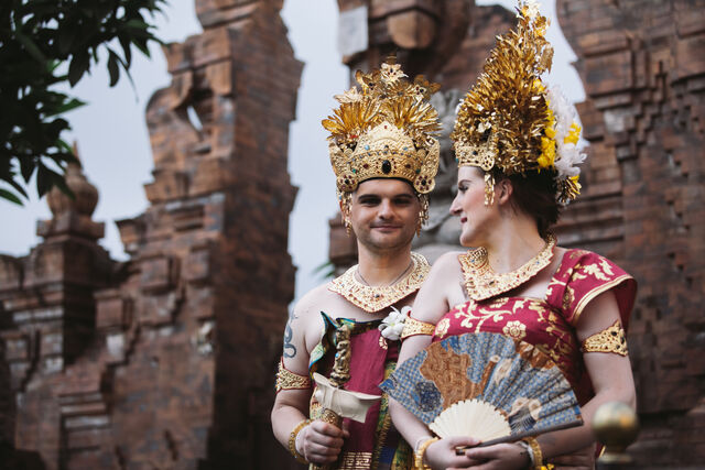 Balinese ceremony