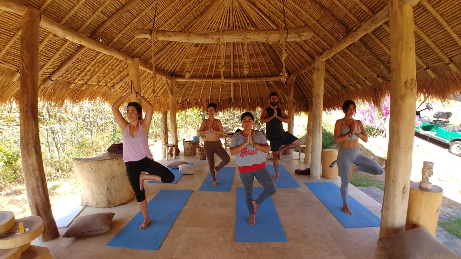 Yoga retreats in Bali with Mathis Collection.